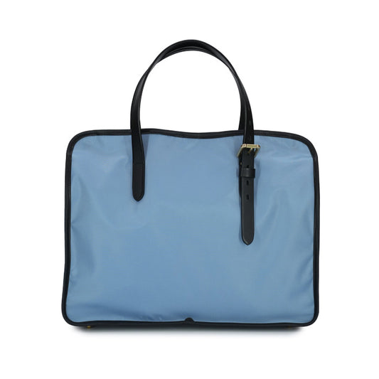 Jafar-borsa-a-mano-da-uomo-di-Felisi-realizzata-in-nylon-tecnico-colore-glicine-con-finiture-in-pelle-di-spalle-di-toro-colore-nero-e-interno-in-cotone-greggio-e-manici-regolabili