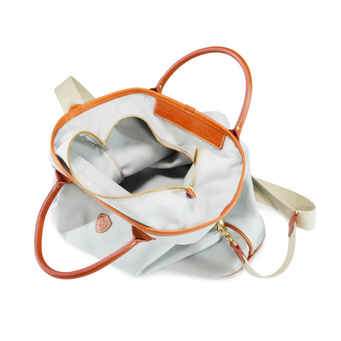 Nemo-borsa-a-mano-e-tracolla-in-canvas-di-cotone-grigio-chiaro-con-finiture-in-pelle-di-vacchetta-chiaro-e-tracolla-in-tela-interno-sfoderato