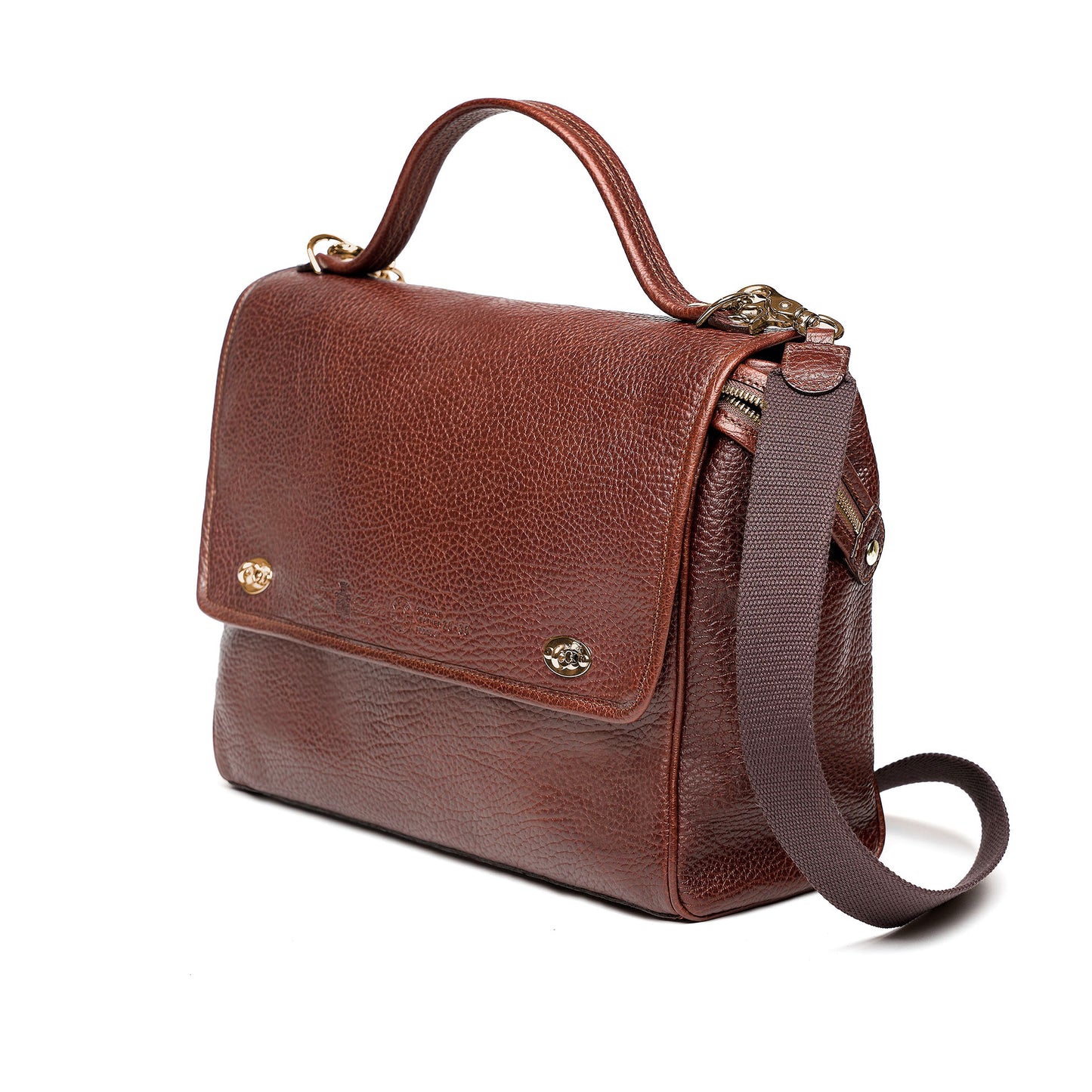 Sir-borsa-a-mano-e-tracolla-uomo-in-pelle-stampa-grana-grossa-marrone-medio-con-tracolla