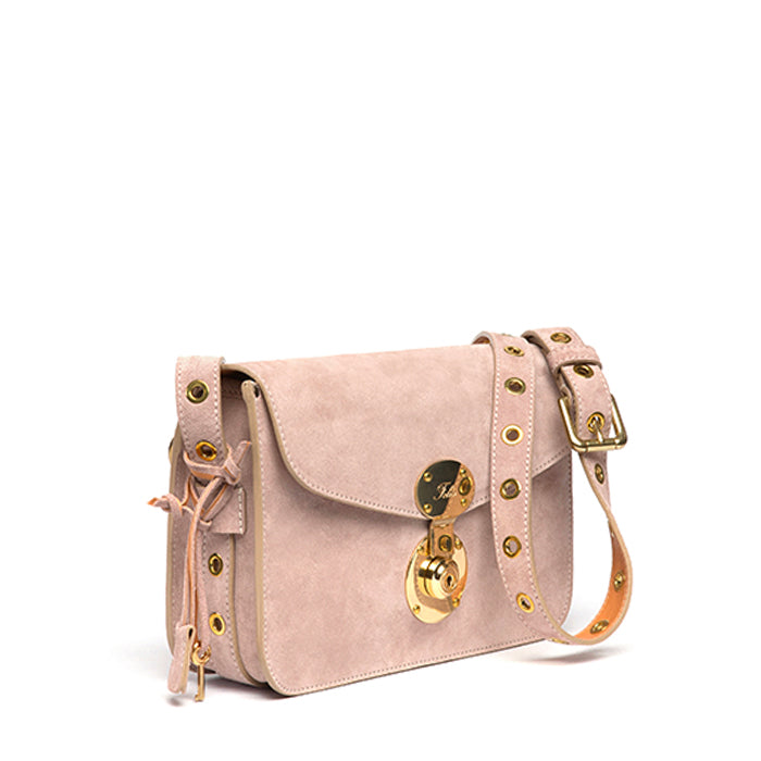 City-Bag-Felisi-in-pelle-scamosciata-seppia-e-vacchetta-chiaro