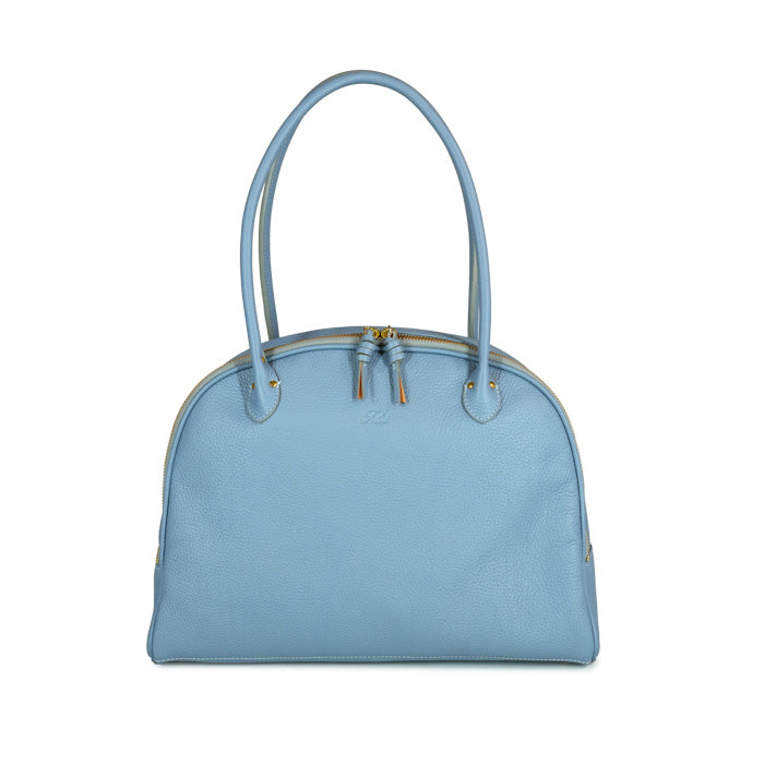 Felisiバッグ（Made in Italy）、L.Blue Julius tote bag for men by Felisi in blue ripstop technical