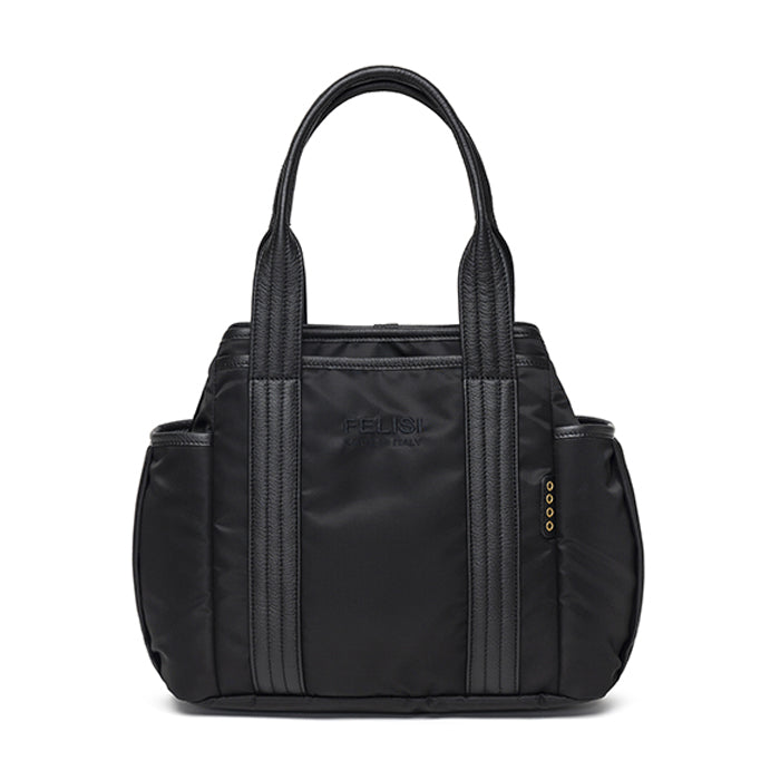 Bryan-Felisi-borsa-uomo-in-nylon-tecnico-nero-con-finiture-in-pelle-di-vitello-nero