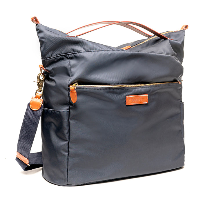 Hun by Felisi handbag and shoulder bag in blue technical nylon with ...