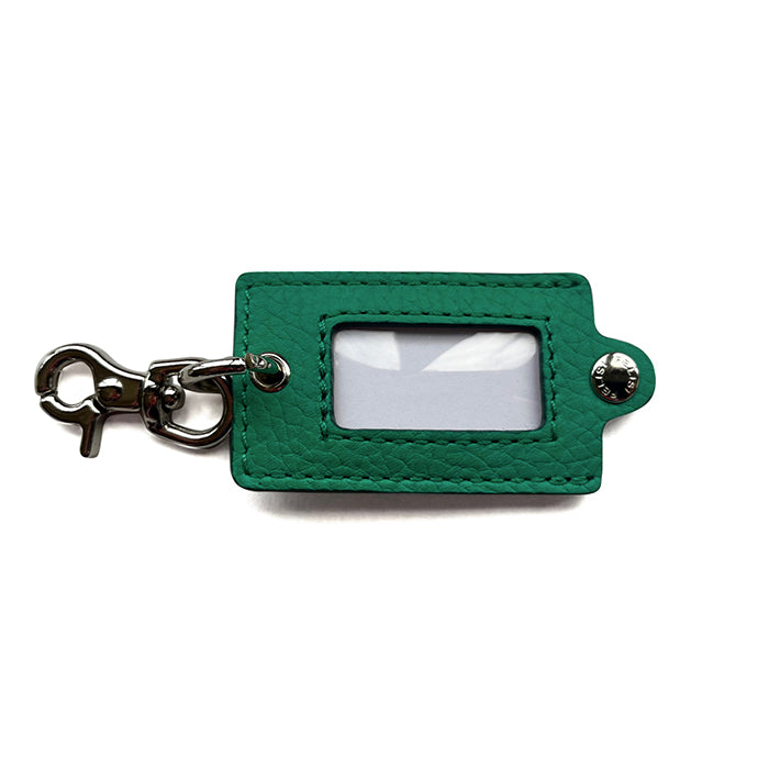Key Rings Calfscin Hook by Felisi key ring in soft calfskin in bright green ...