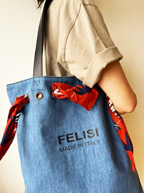Tokyo Felisi denim azzurro 