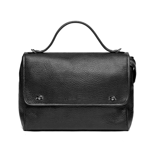 Sir-borsa-a-mano-e-tracolla-uomo-in-pelle-stampa-grana-grossa-nero