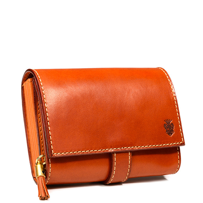 Grace Felisi wallet in light cowhide leather